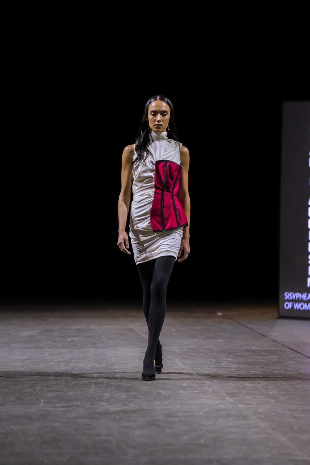 Sisyphean Ideals of Womanhood, Look 3, final anchor piece