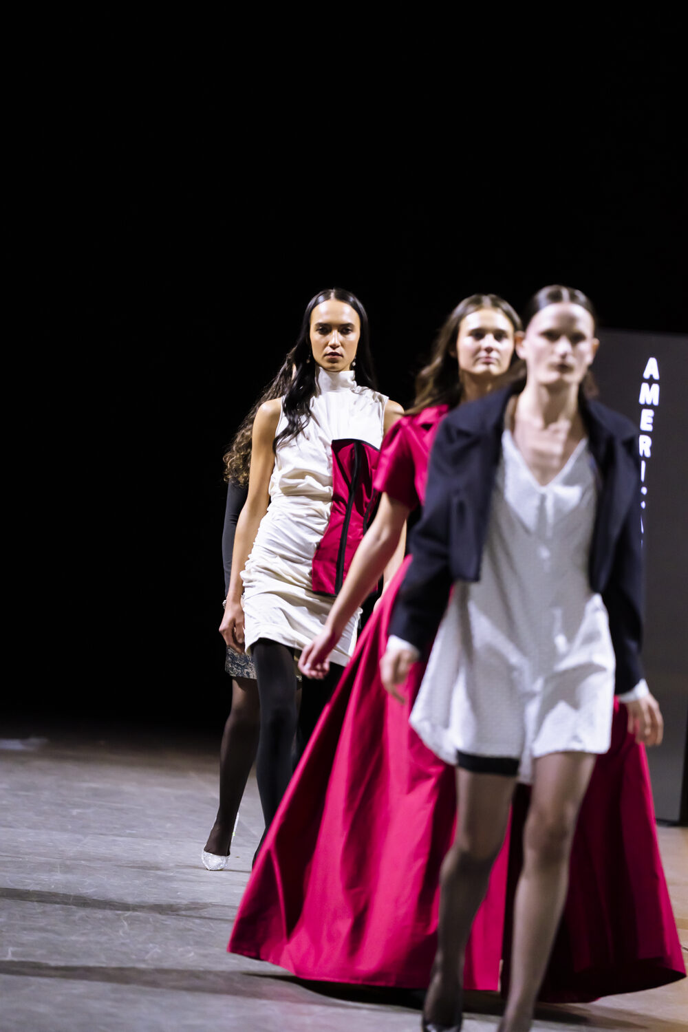 Sisyphean Ideals of Womanhood, runway walk