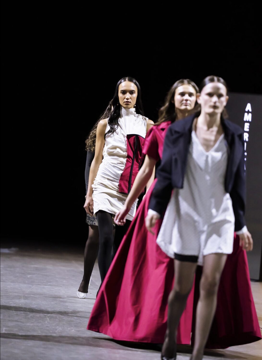 Sisyphean Ideals of Womanhood, runway walk
